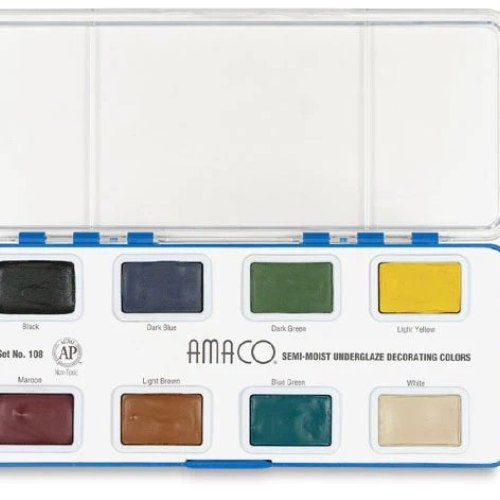 Amaco Amaco Semi Moist Underglaze Watercolours