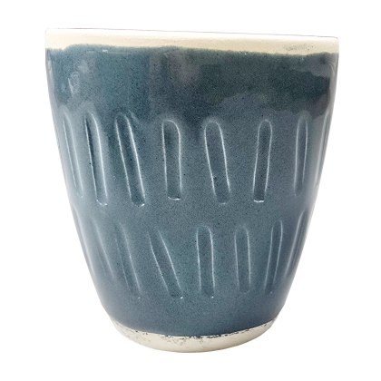 Blue Grey Brush On Earthenware Glaze EB12