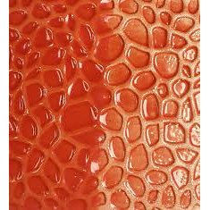 Orange Brush On Earthenware Glaze EB5