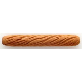 MKM Diagonal Ridges Wooden Hand Roller HR-01