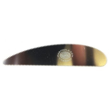 Mudtool Long Scraper Rib Serrated Mudtool Long Scraper Rib Serrated