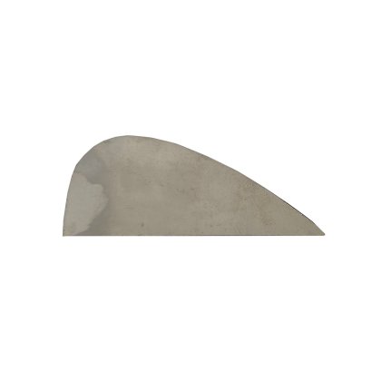 Pointed Curve Aluminium Scraper