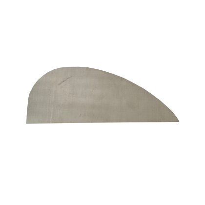 Pointed Curve Aluminium Scraper