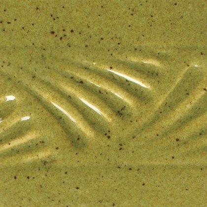 Deep Olive Speckle Amaco Potters Choice Glaze