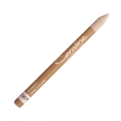 White Ceraline Wax Crayon Stoneware 1270C