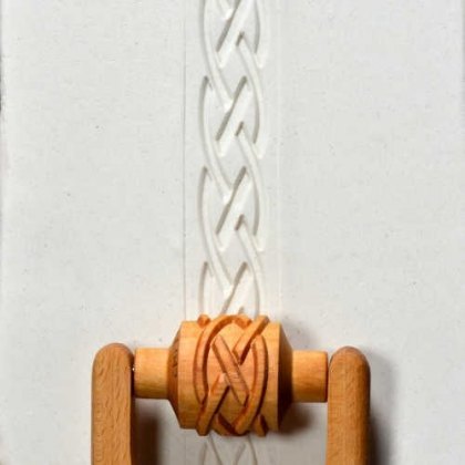 MKM Roller 3cm Loose Braid RM-042