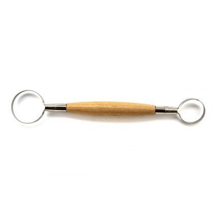 Double Ended Circular Loop Pottery Tool