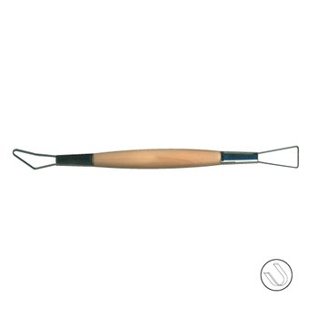 Double Ended Loop Pottery Tool S29