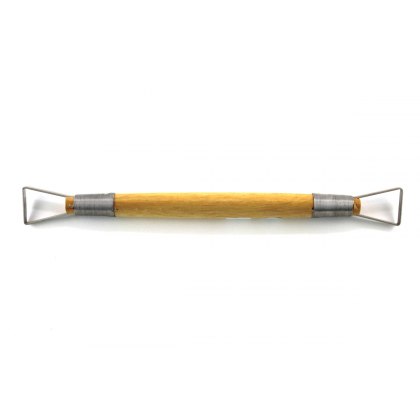 Double Ended Triangles Loop Pottery Tool S5