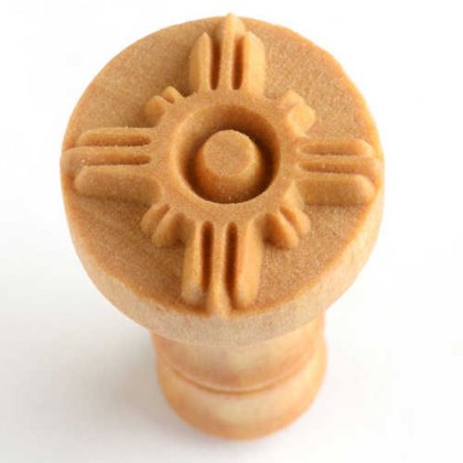 Medium Circle On Cross MKM Stamp