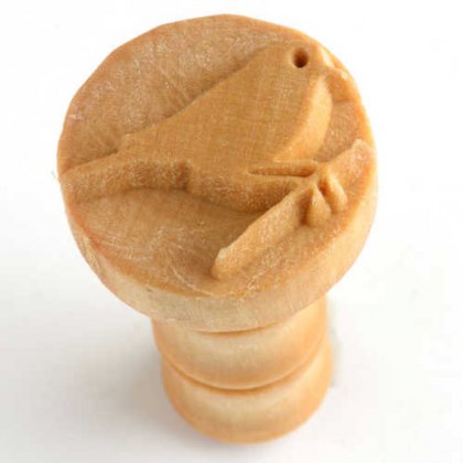 Medium Bird On Wire MKM Stamp