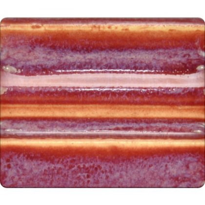 Textured Burgundy Spectrum Glaze