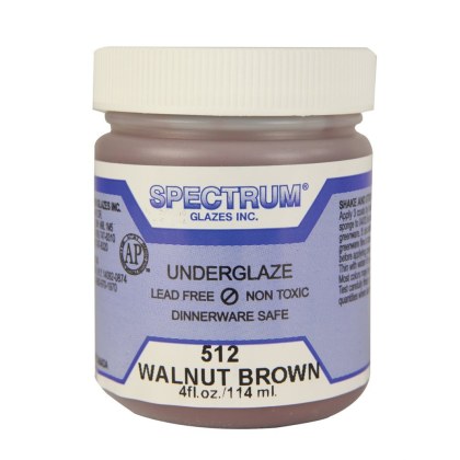 Spectrum Walnut Brown Underglaze