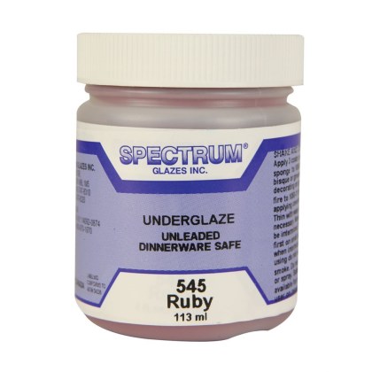 Spectrum Ruby Underglaze