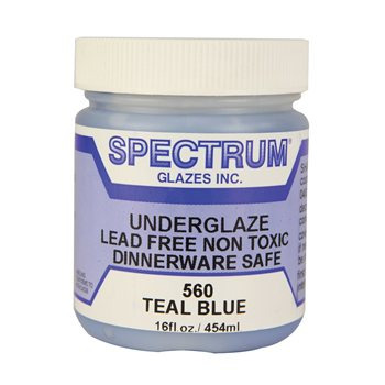 Spectrum Teal Blue Underglaze