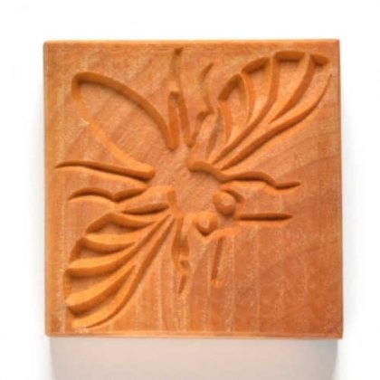 MKM Large Square Honey Bee Stamp SSL-070