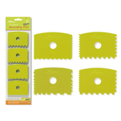 Xiem Tools Ultimate Soft Decorating Ribs Set A