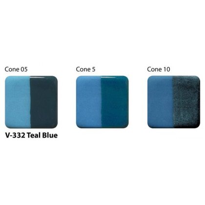 Teal Blue Amaco Velvet Underglaze V332