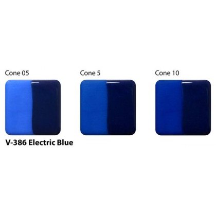Electric Blue Amaco Velvet Underglaze V386