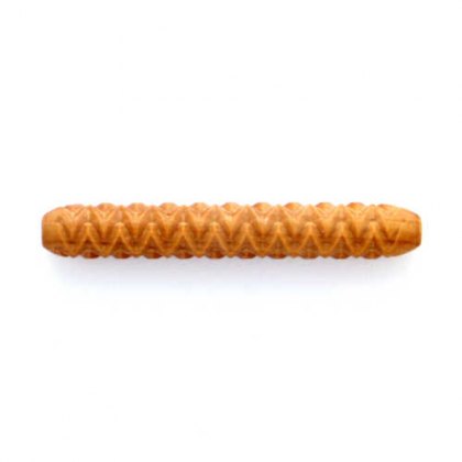 MKM Zig Zag Wooden Hand Roller HR-06