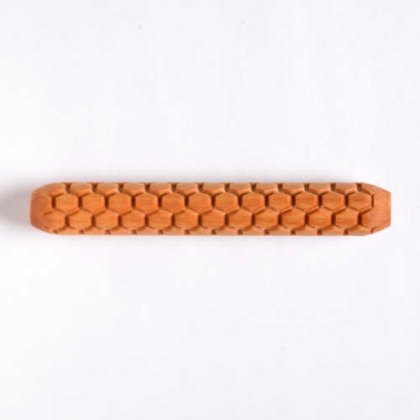 MKM Honeycomb Wooden Hand Roller HR-66