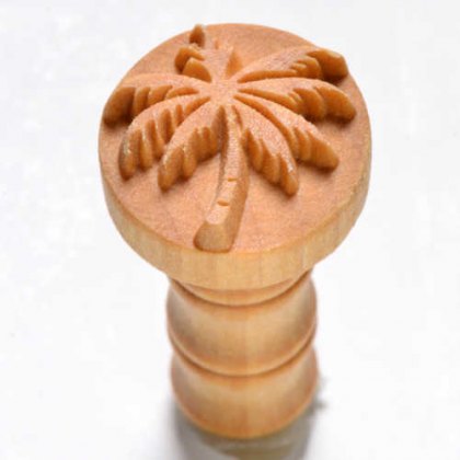 Medium Palm Tree MKM Stamp