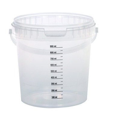 Plastic Calibrated Measuring Container Plastic Calibrated Measuring Container