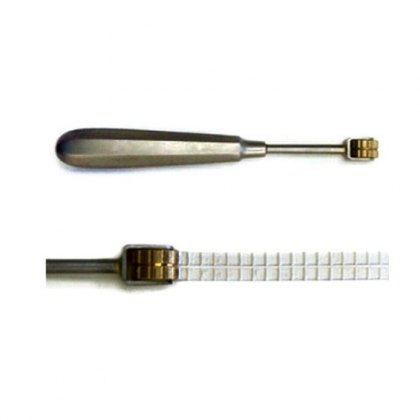 Metal Handled Clay Texture Roller Square 1603