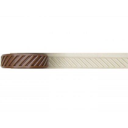 Debossed Slanted Line Finger Roller