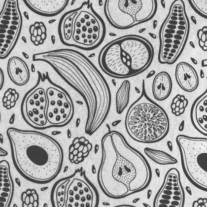 Fruit Underglaze Transfer Sheet