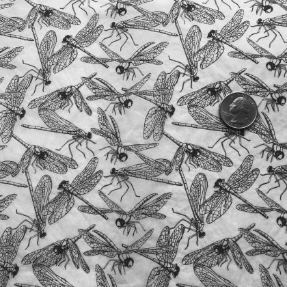 Dragonflies Underglaze Transfer Sheet