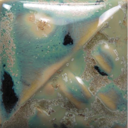 Aurora Green Mayco Stoneware Glaze