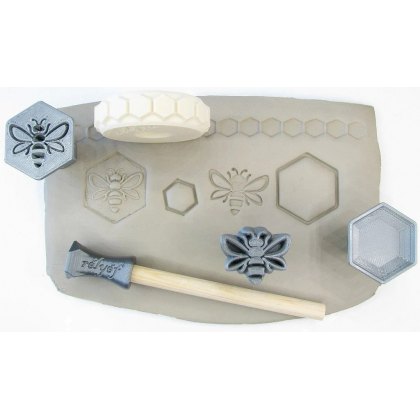 Bees & Honeycomb Stamp Set