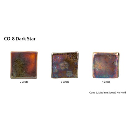 Dark Star Amaco Cosmos Glaze