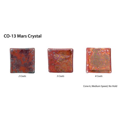 Mars Crystal Amaco Cosmos Glaze Mars Crystal Amaco Cosmos Glaze