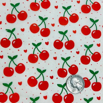 Cherries Underglaze Transfer Sheet - Multi Coloured