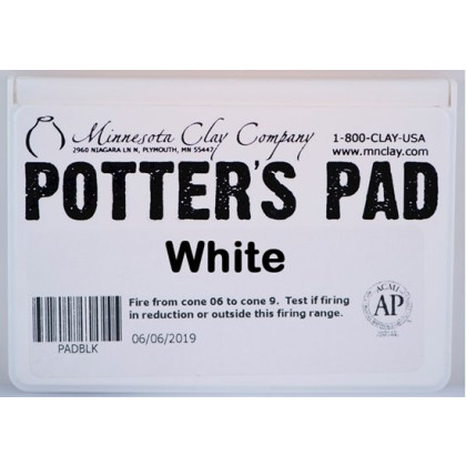 White Underglaze Potters Ink Pad