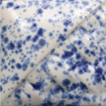 Blue Splatterware Mayco Stoneware Glaze