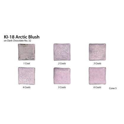 Arctic Blush Amaco Kiln Ice Glaze