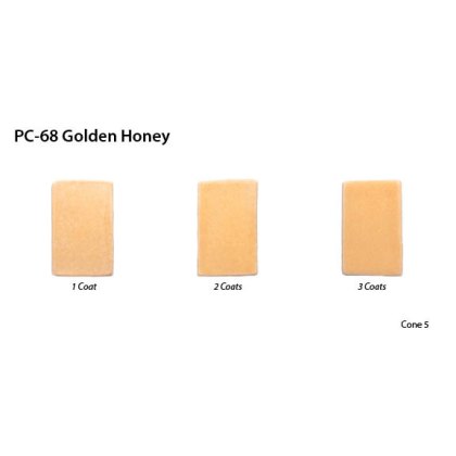 Golden Honey Amaco Potters Choice Glaze