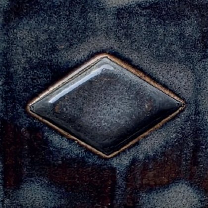 Night Reef By The Sea Reactive Glaze