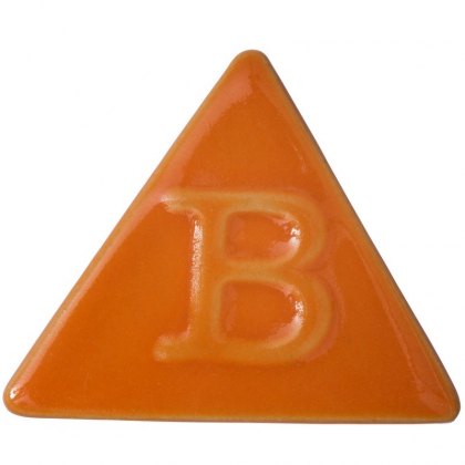 Orange Opaque Stoneware Glaze