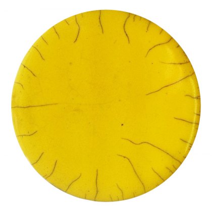 Wellow Yellow Raku Brush On Glaze