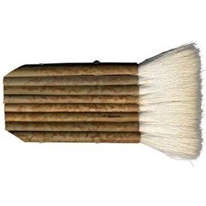 Chinese Pottery Pipe Brush 8 Pipes