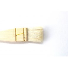 Flat Hake Pottery Brush 25mm