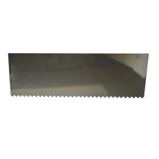Large Serrated Rectangle Aluminium Scraper Large Serrated Rectangle Aluminium Scraper