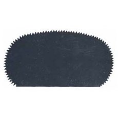 Serrated Kidney Aluminium Scraper Serrated Kidney Aluminium Scraper