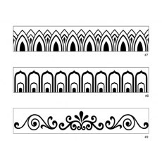 Xiem Texture Art Roller Mini Set C