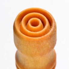 Small Debossed Circle MKM Stamp
