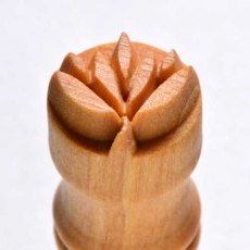Small Debossed Flower MKM Stamp